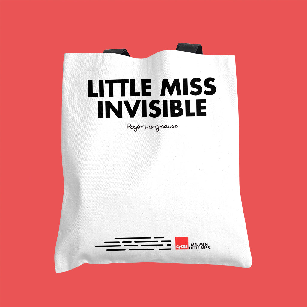 Little Miss Invisible Tote Bag