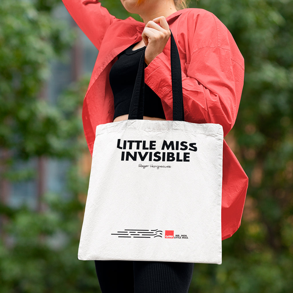 Little Miss Invisible Tote Bag