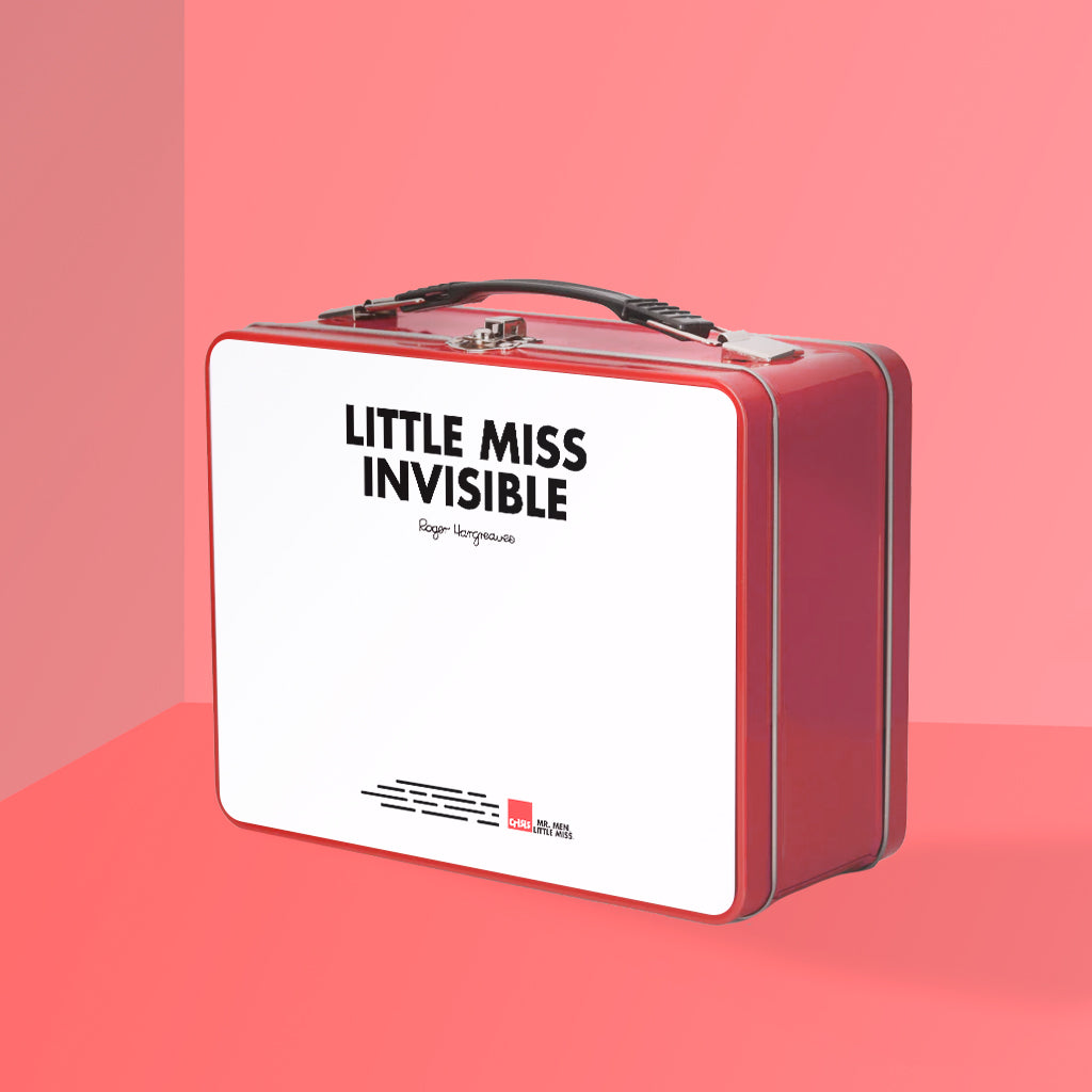 Little Miss Invisible Metal Lunch Box