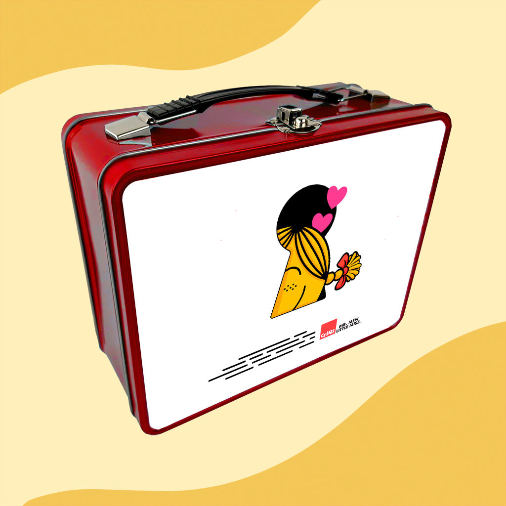 Little Miss Sunshine Keyhole Metal Lunch Box