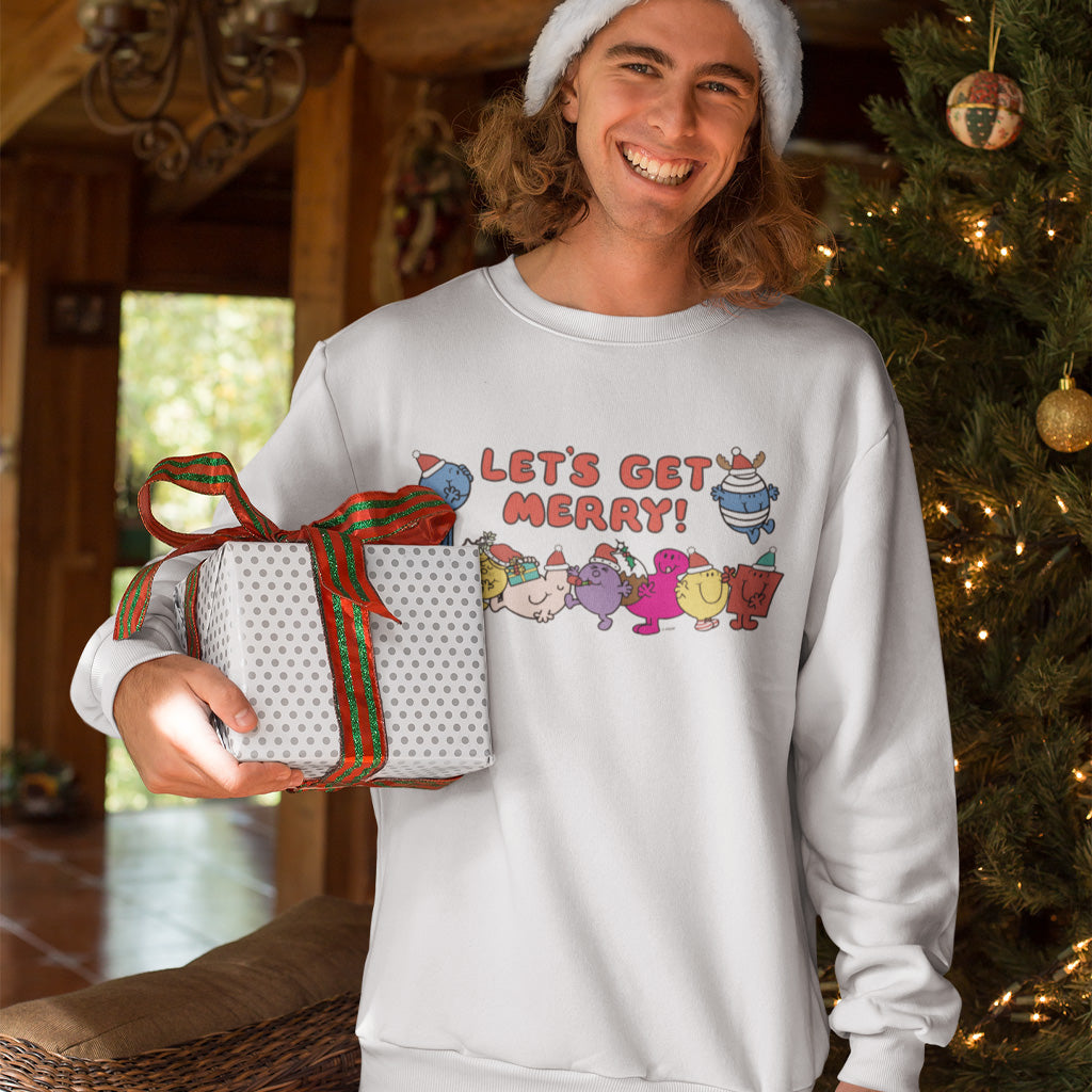 MMLM 'Let's Get Merry' Christmas Sweatshirt