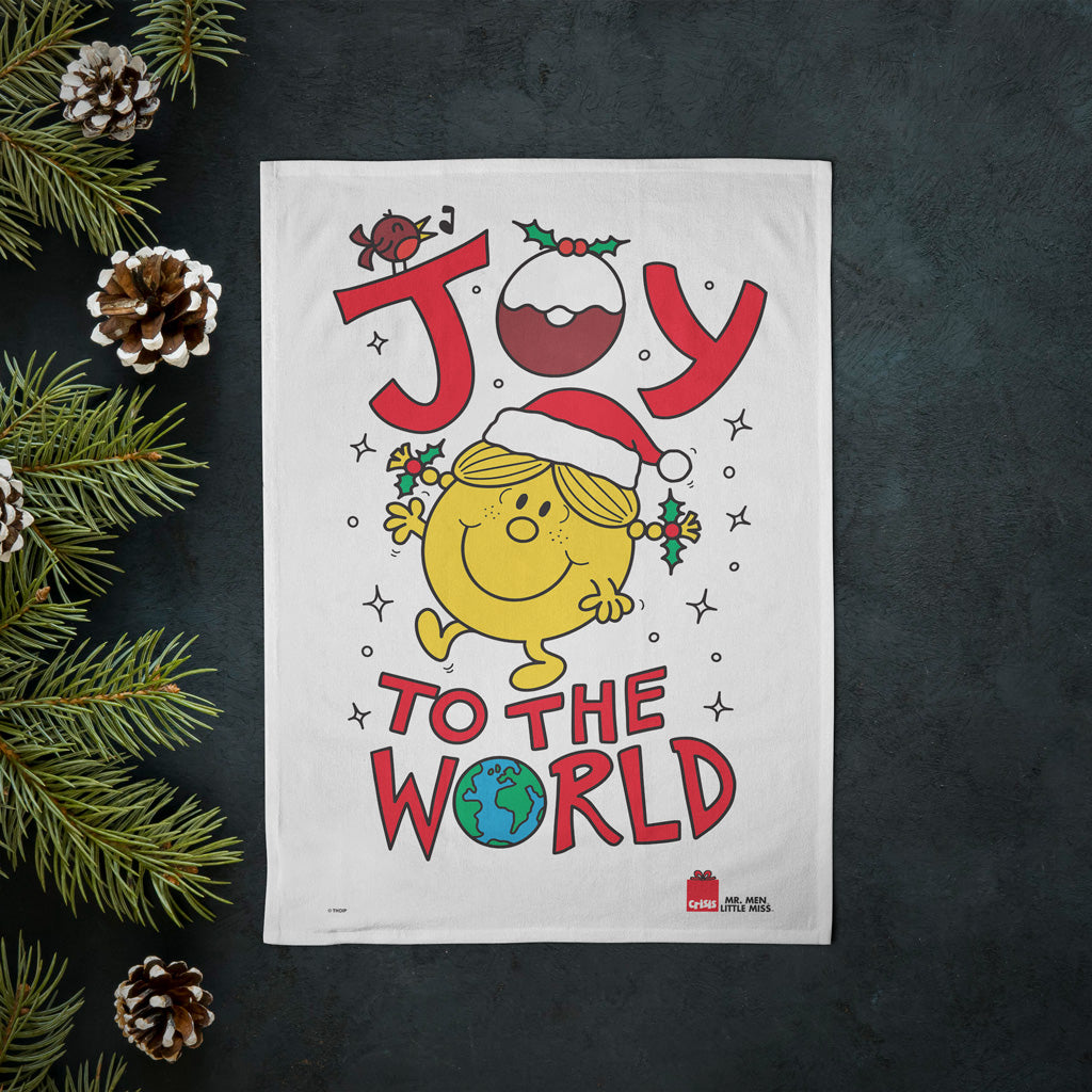 Little Miss Sunshine Christmas Tea Towel - Exclusive to Crisis