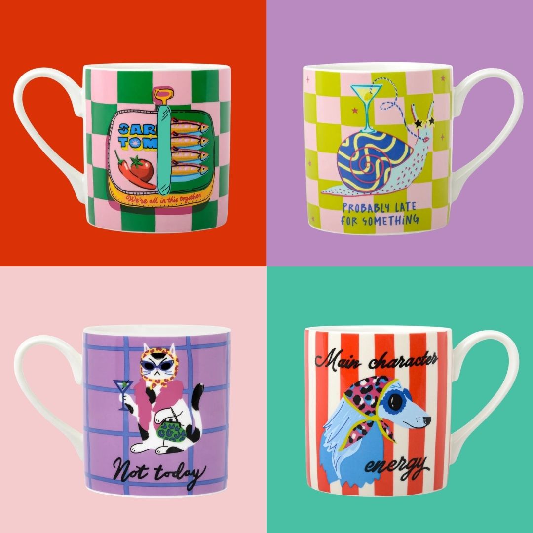 Ceramic Mug - 4 individual designs
