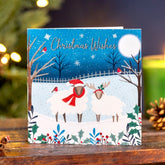 Crisis Festive Sheep Card - Pack of 8