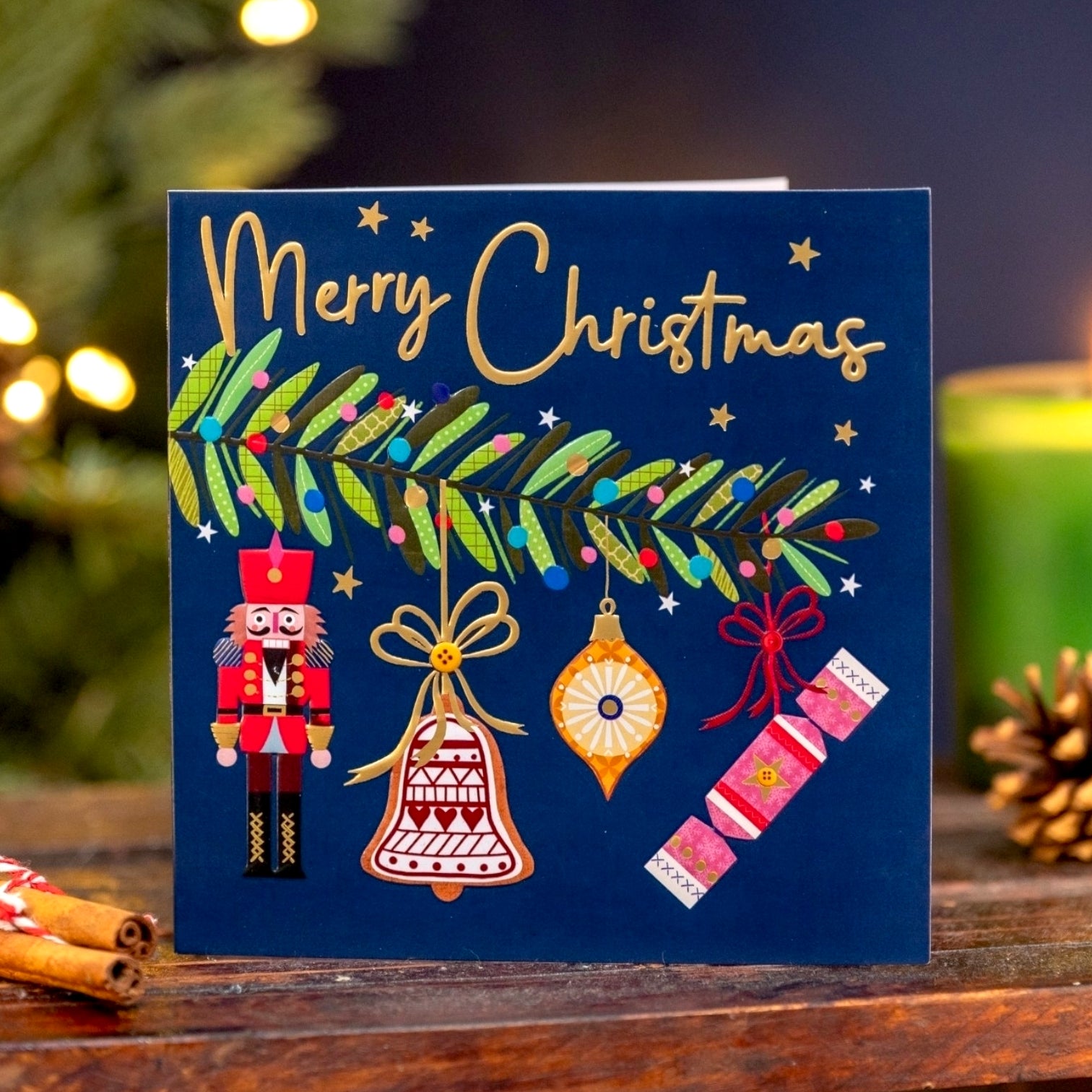 Crisis Christmas Tree Decorations Card Pack of 8 Shop from Crisis