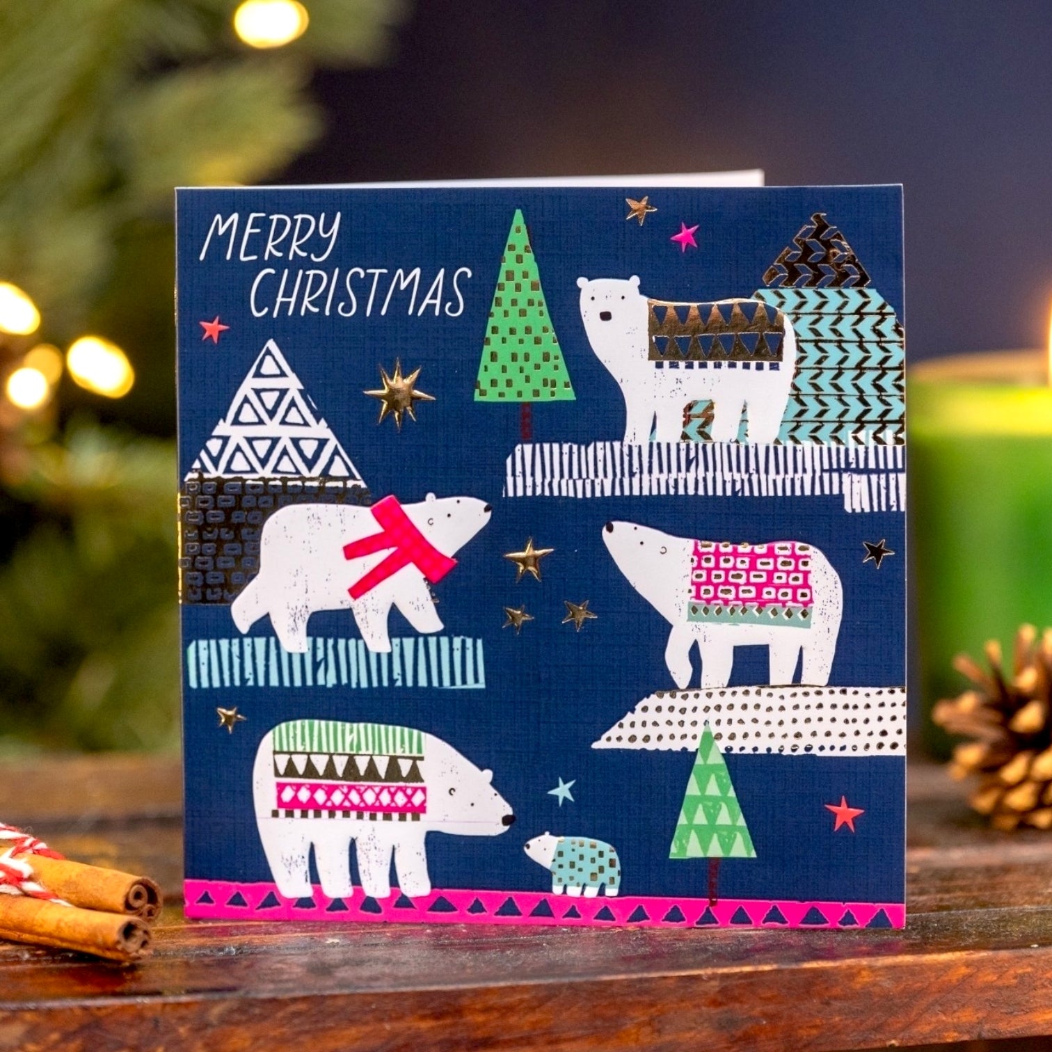 Crisis Polar Bear Christmas Card - Pack of 8