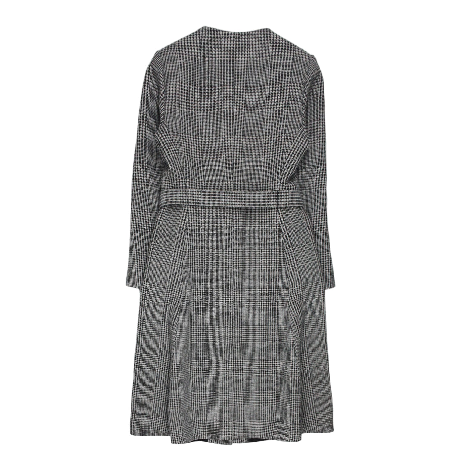 L.K. Bennett Black/White Check Coat