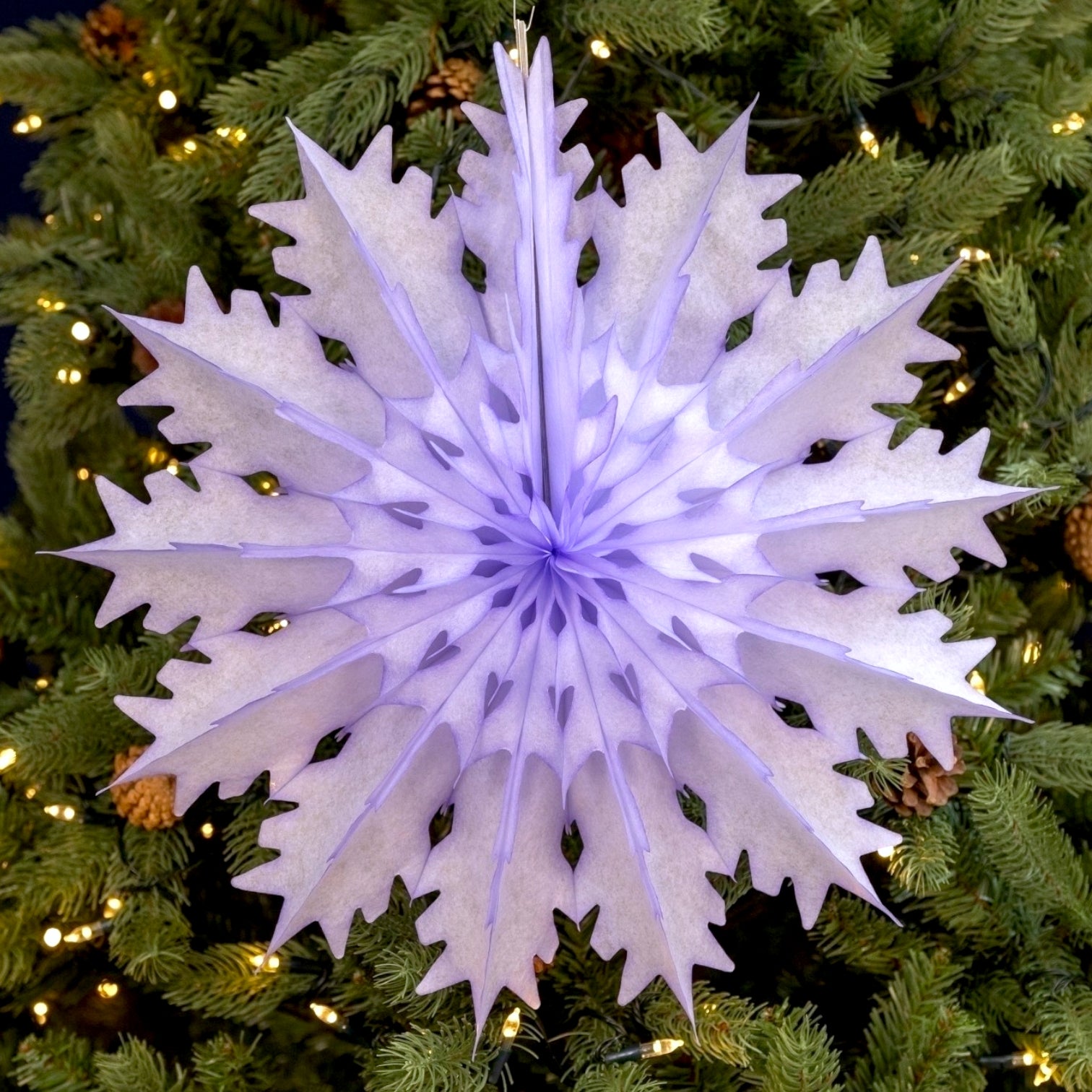 Single Colour Classic Snowflake 45 cm