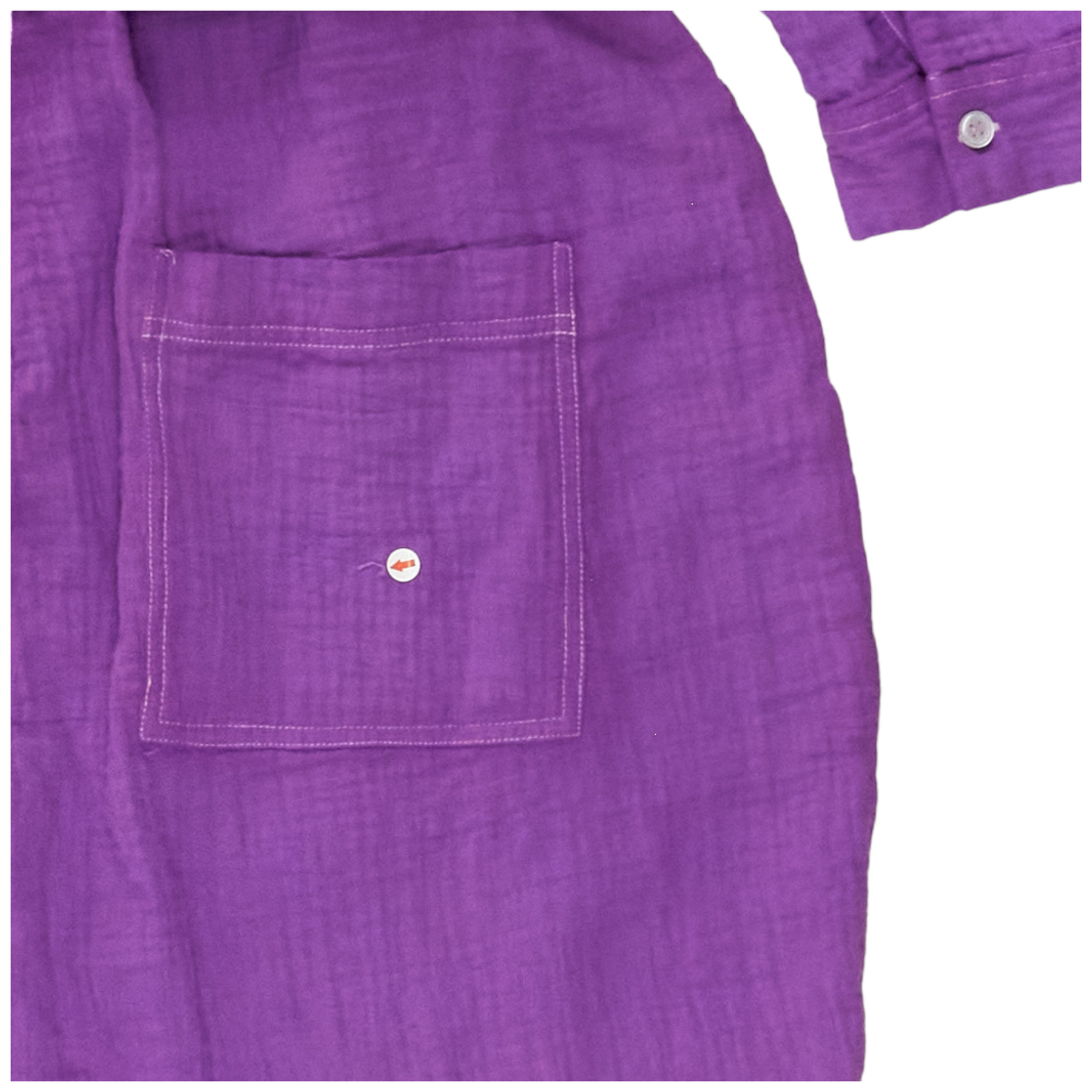 NRBY Purple Crinkle Jumpsuit