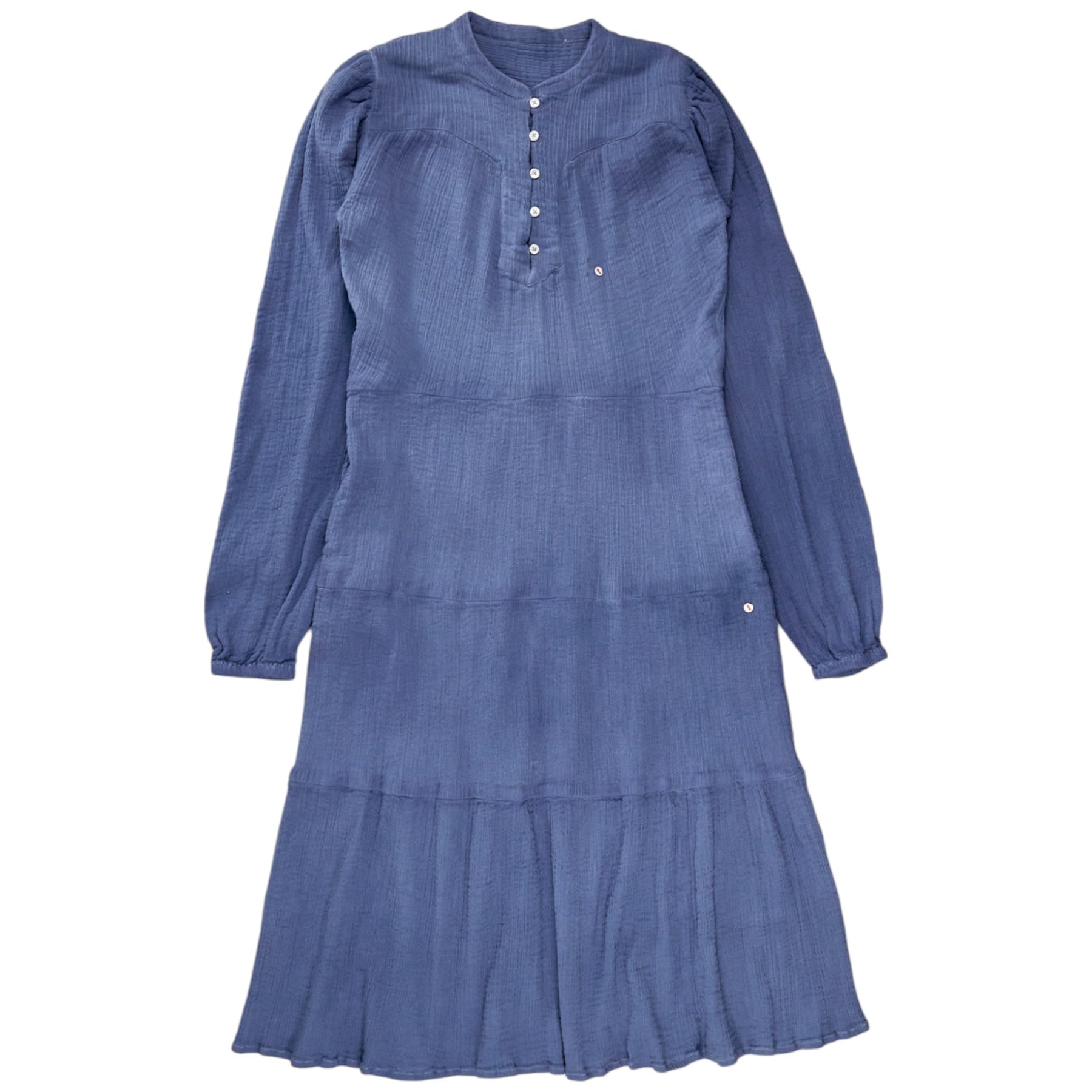 NRBY Blue Double Cloth Dress