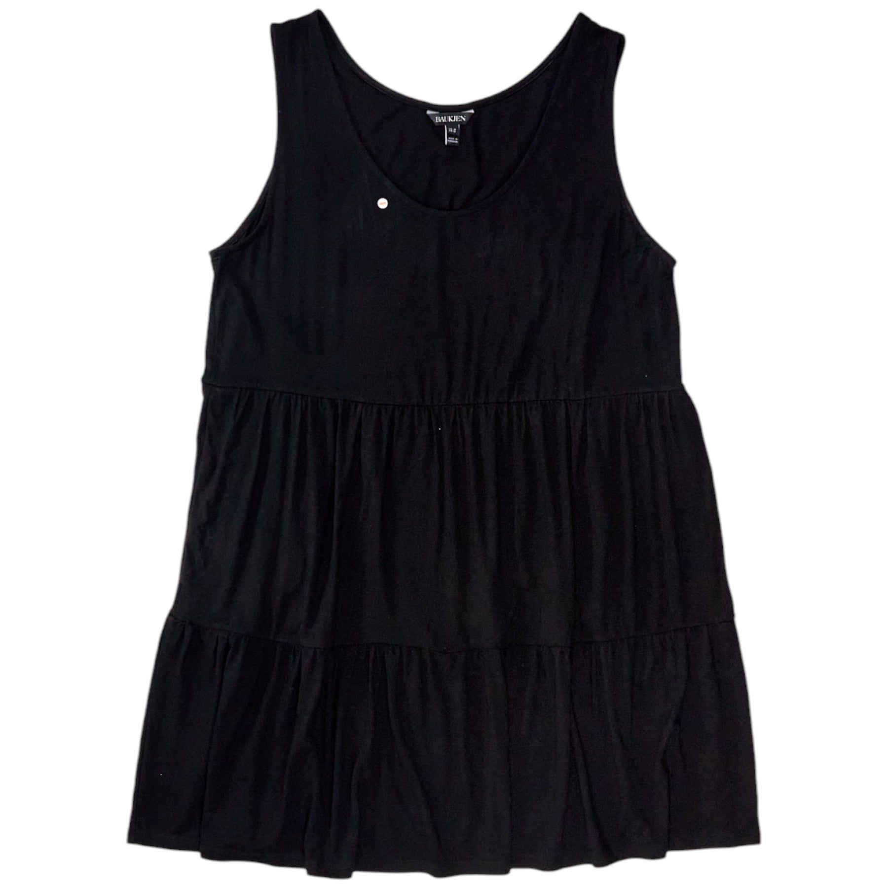 Baukjen Black Tiered Jersey Dress