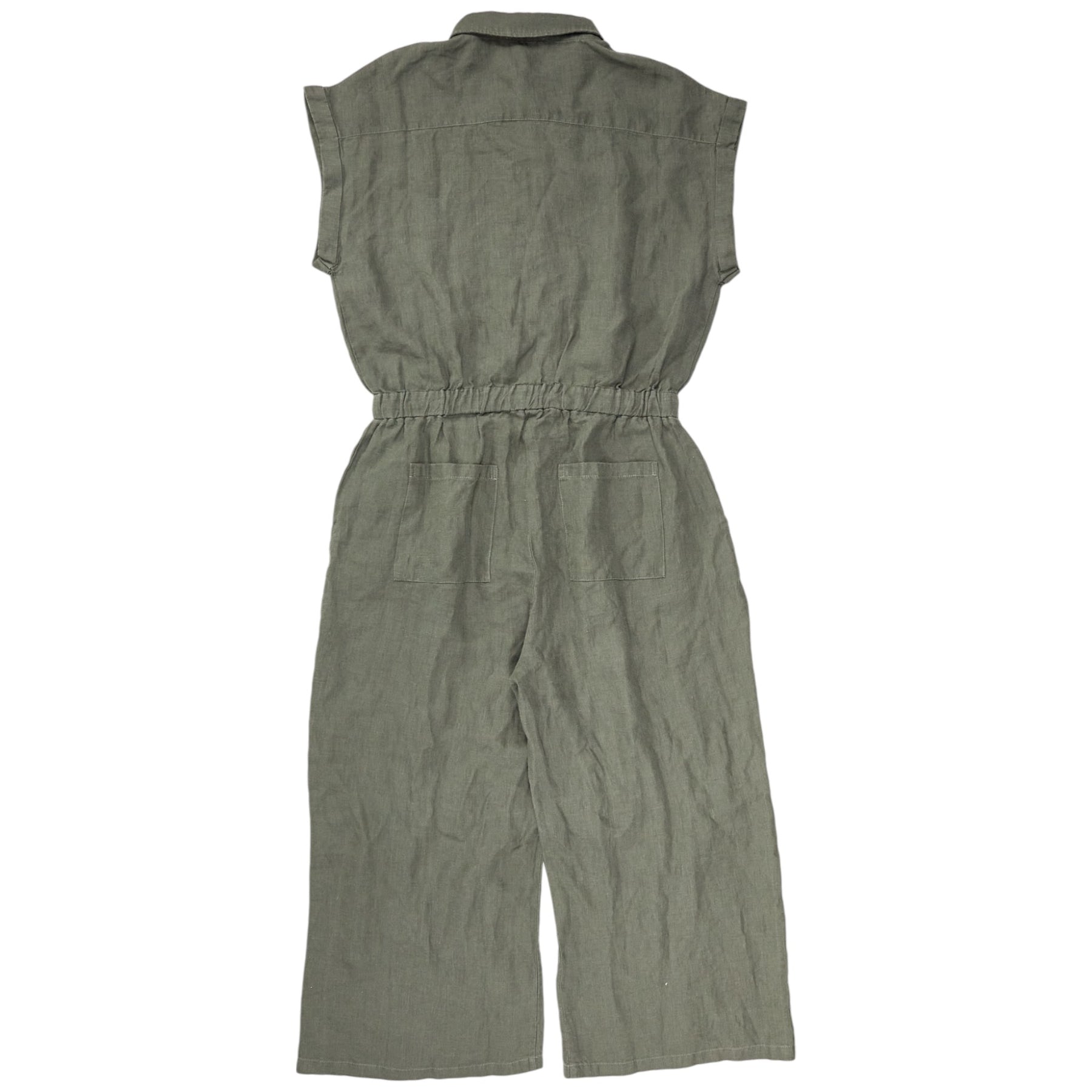 Baukjen Khaki Rosie Hemp Jumpsuit