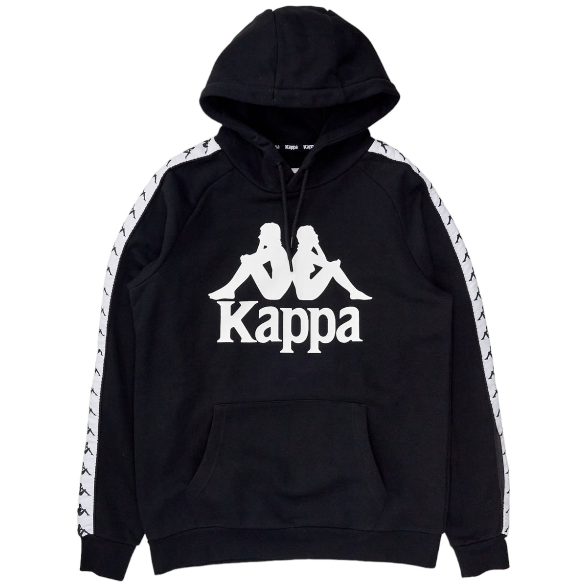 Kappa Black/White Hurtado Hoody