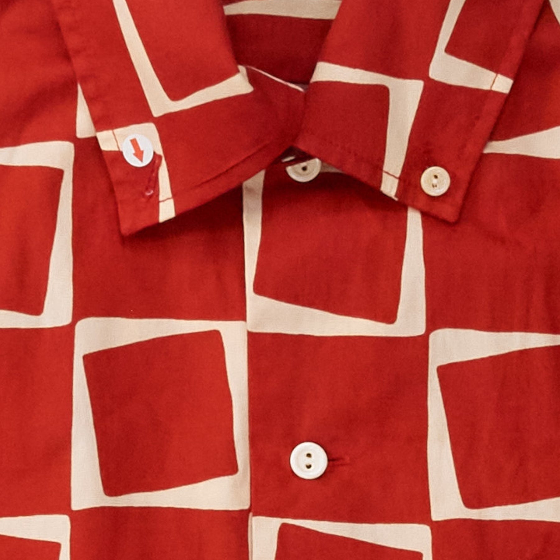 Levi's Red Atomic Print Vintage 1950's Shirt