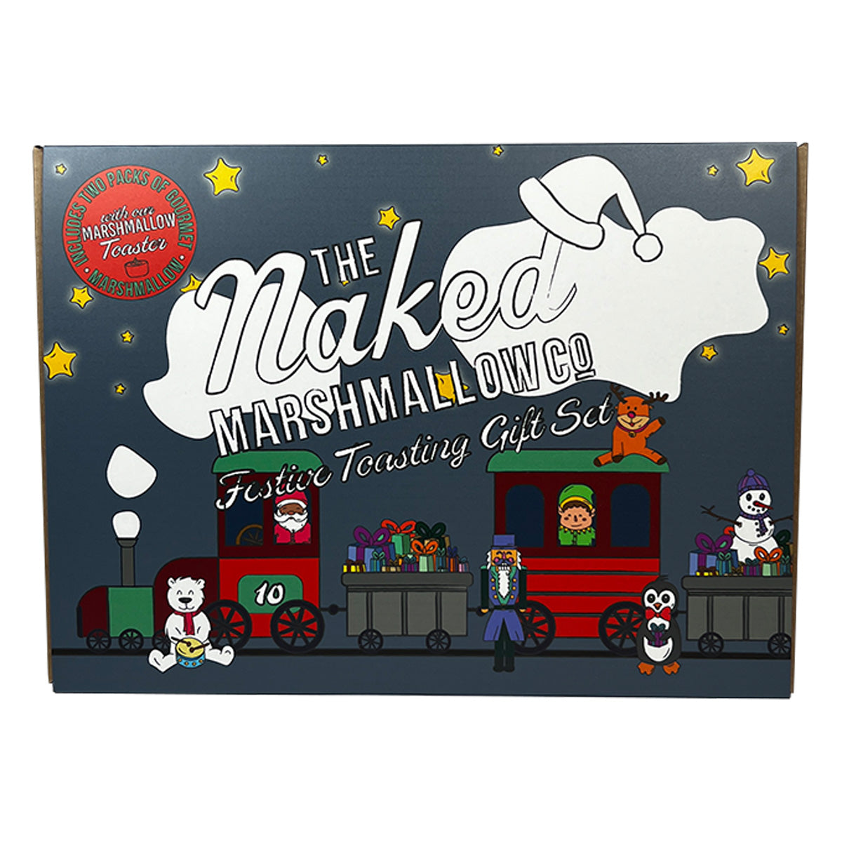 Gourmet Marshmallows Festive Toasting Gift Set
