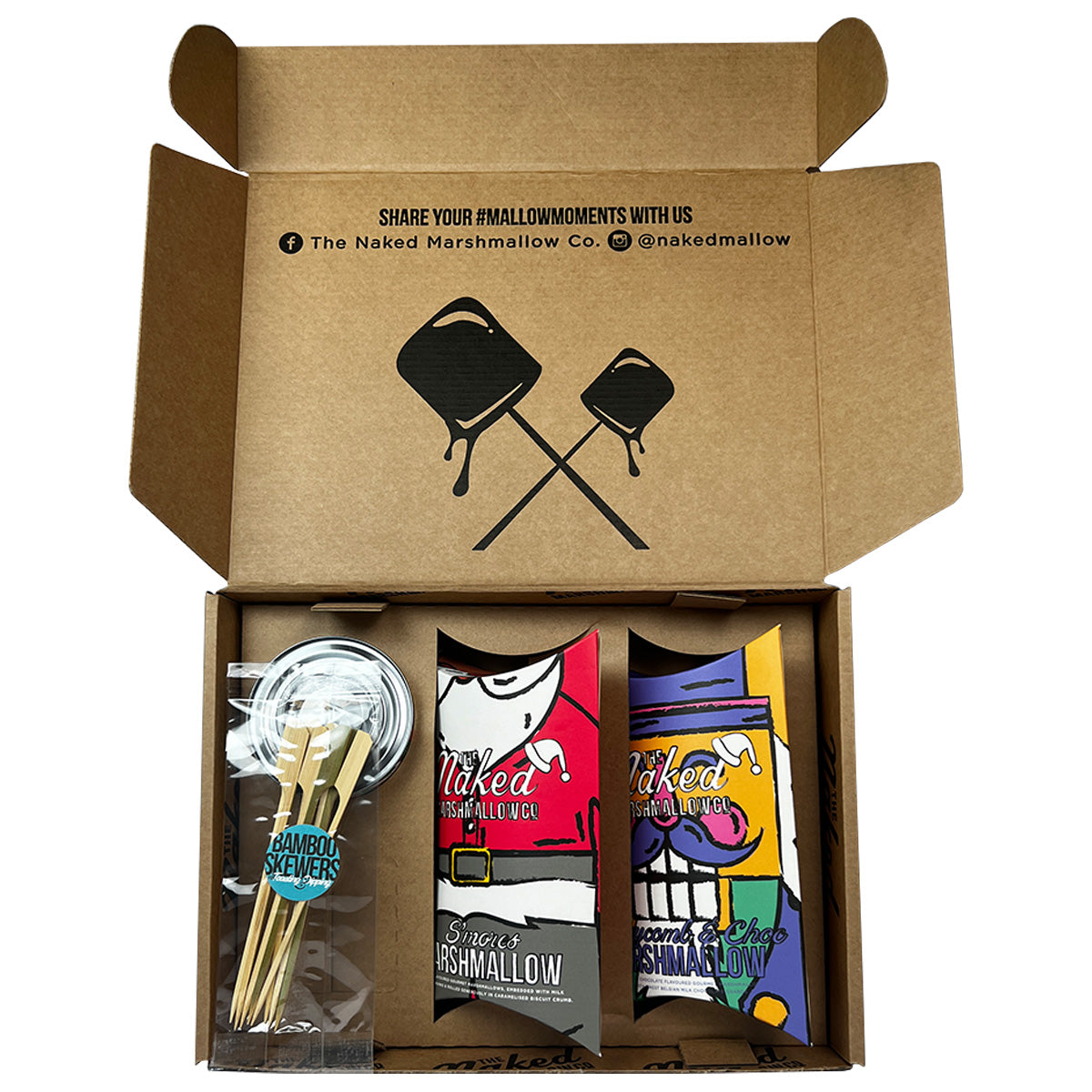 Gourmet Marshmallows Festive Toasting Gift Set