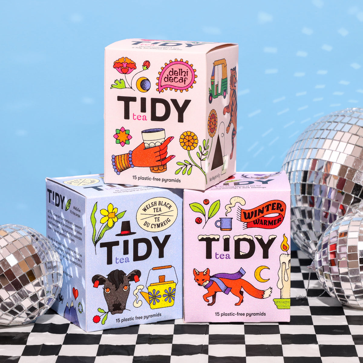 Winter Warmer Tea Bags from Tidy Tea