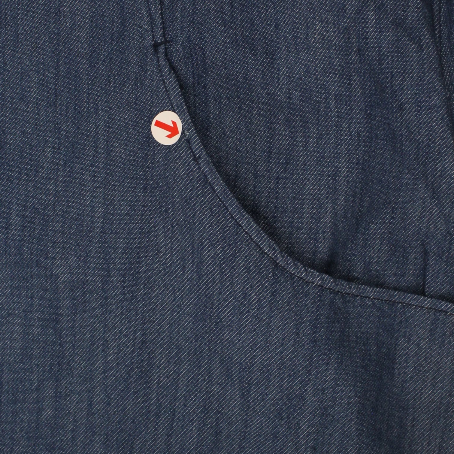 Seasalt Blue Denim Pinafore Dress - Seconds