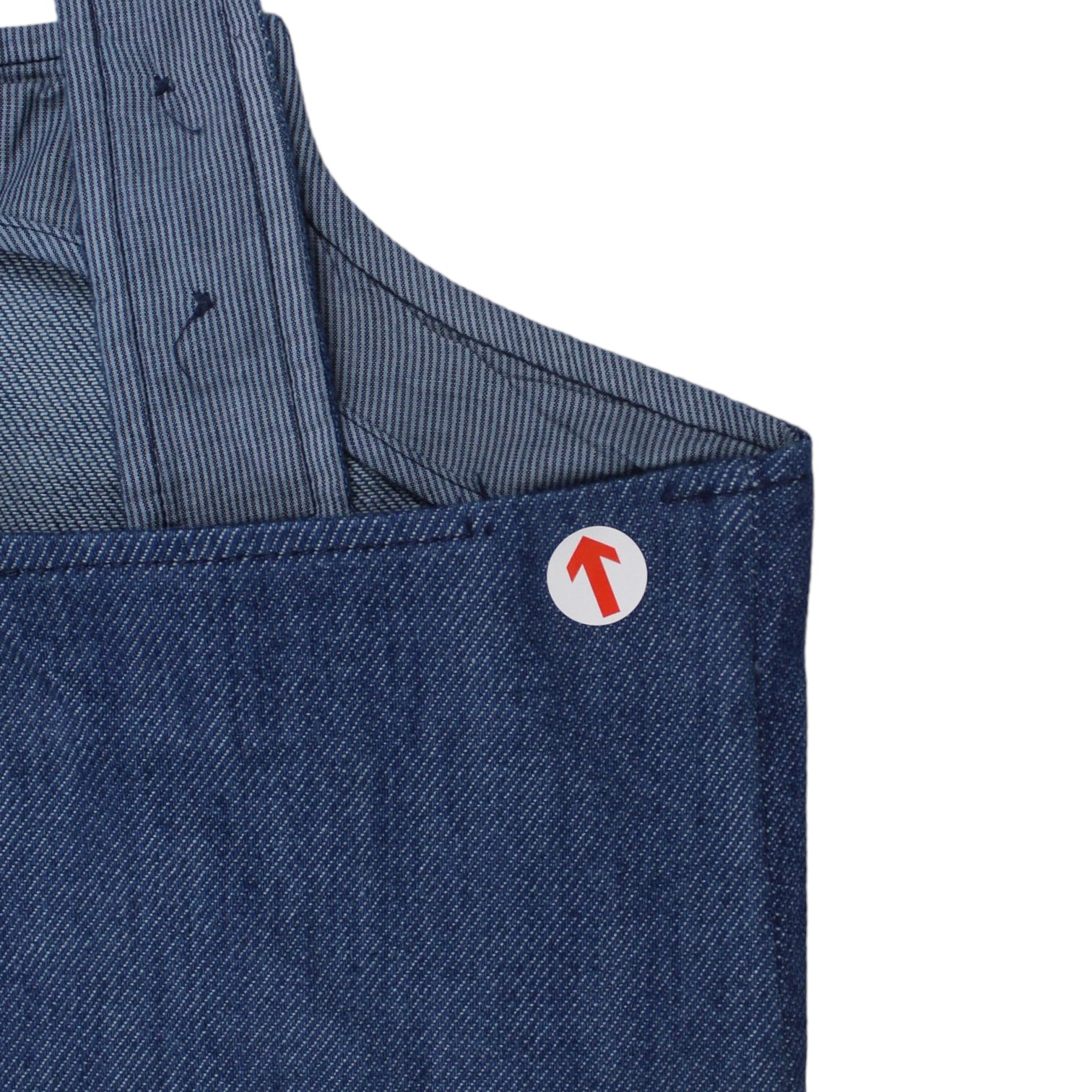 Seasalt Blue Denim Pinafore Dress - Seconds