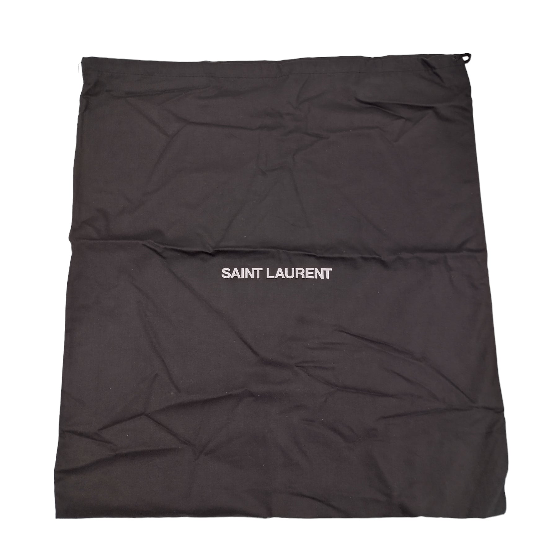 Saint Laurent Black Nylon/Leather Back Pack