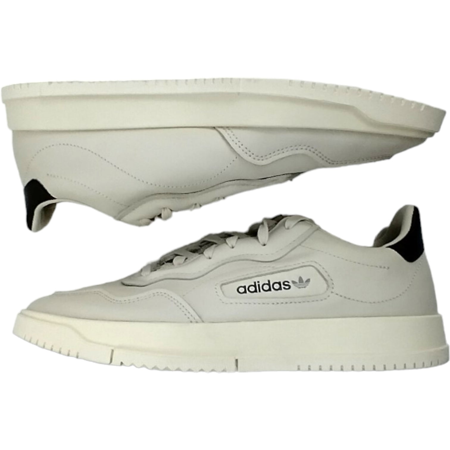 Adidas Cream/White Super Court Shoe