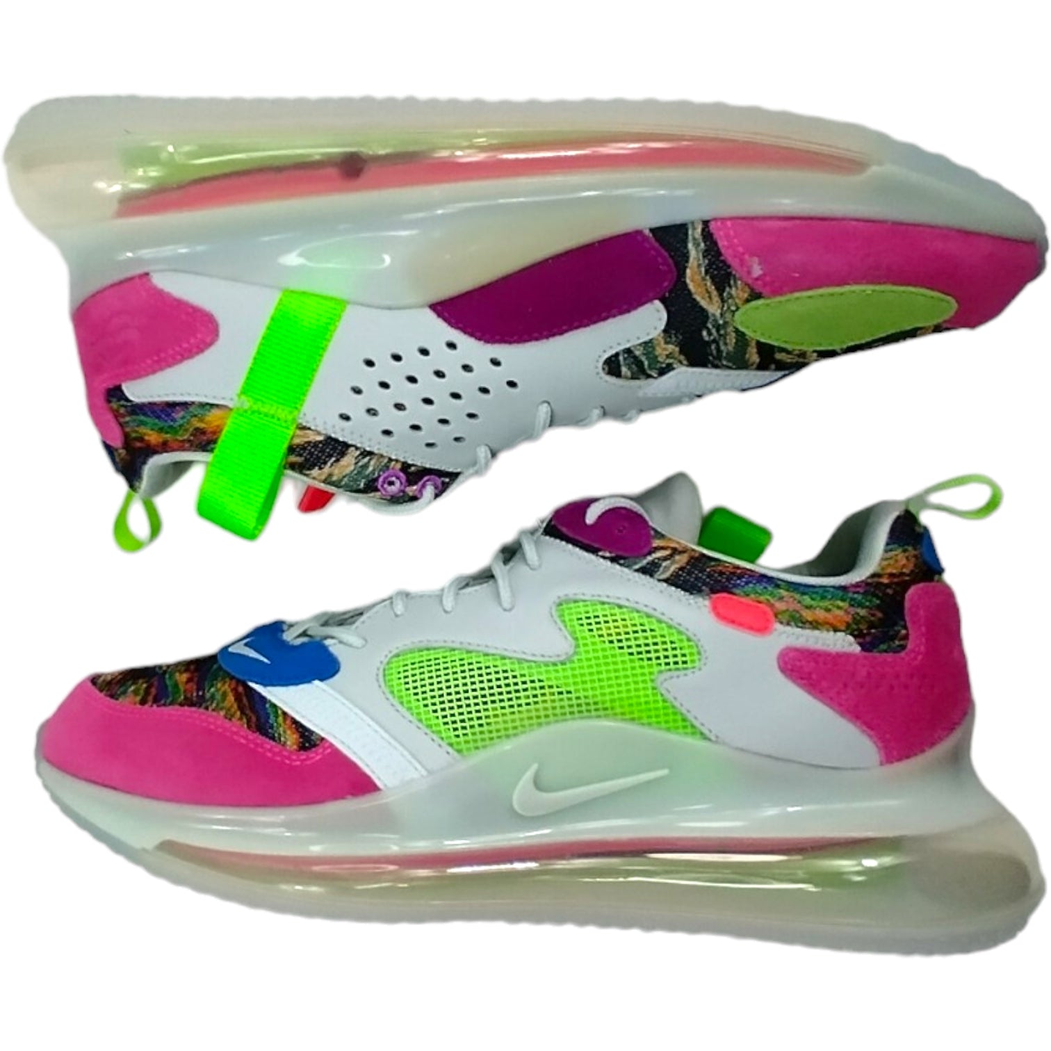 Nike X Odell Beckham Jr Pink Lime Air Max 720 Shop from Crisis Online