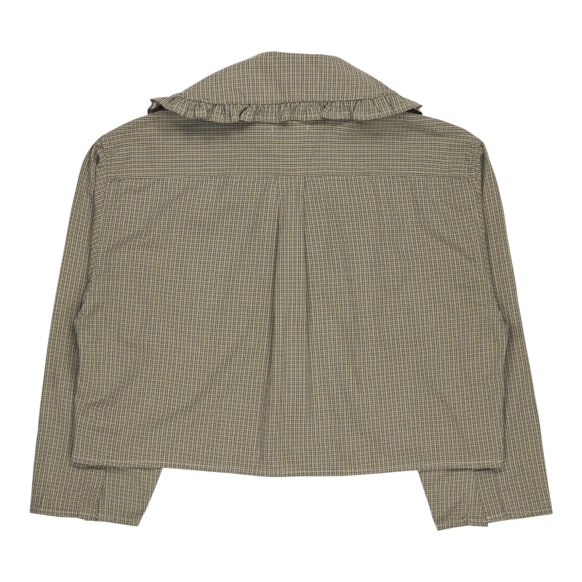 Grandpa's Shirts Khaki Statement Collar Shirt