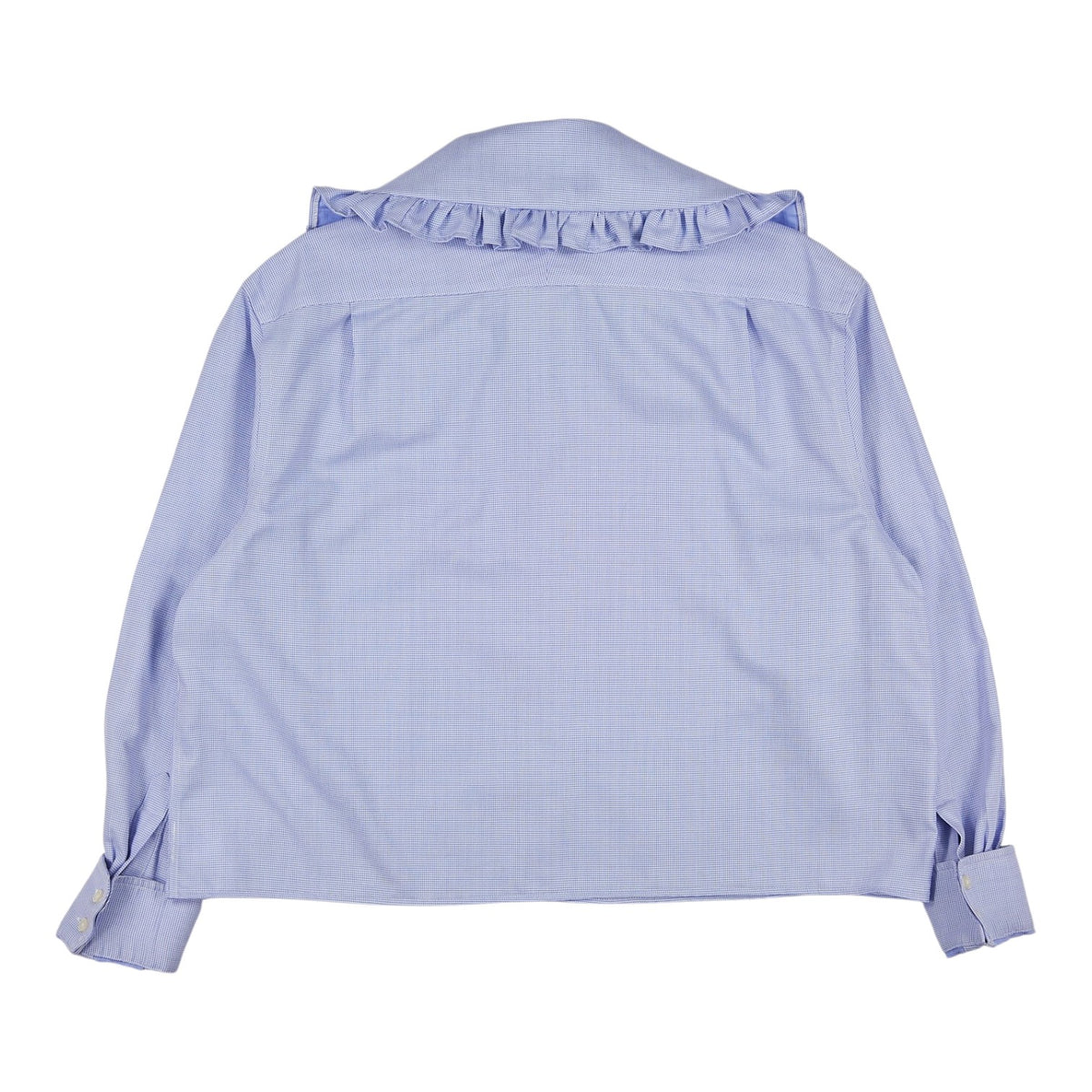 Grandpa's Shirts Blue Statement Collar Shirt