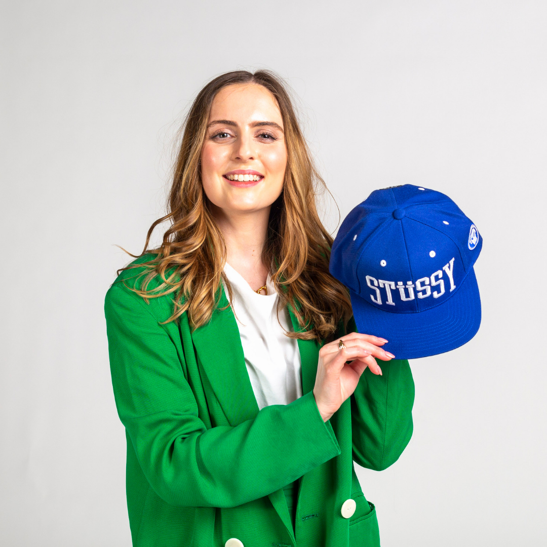 Stussy Cobalt 25 Goldie Baseball Cap