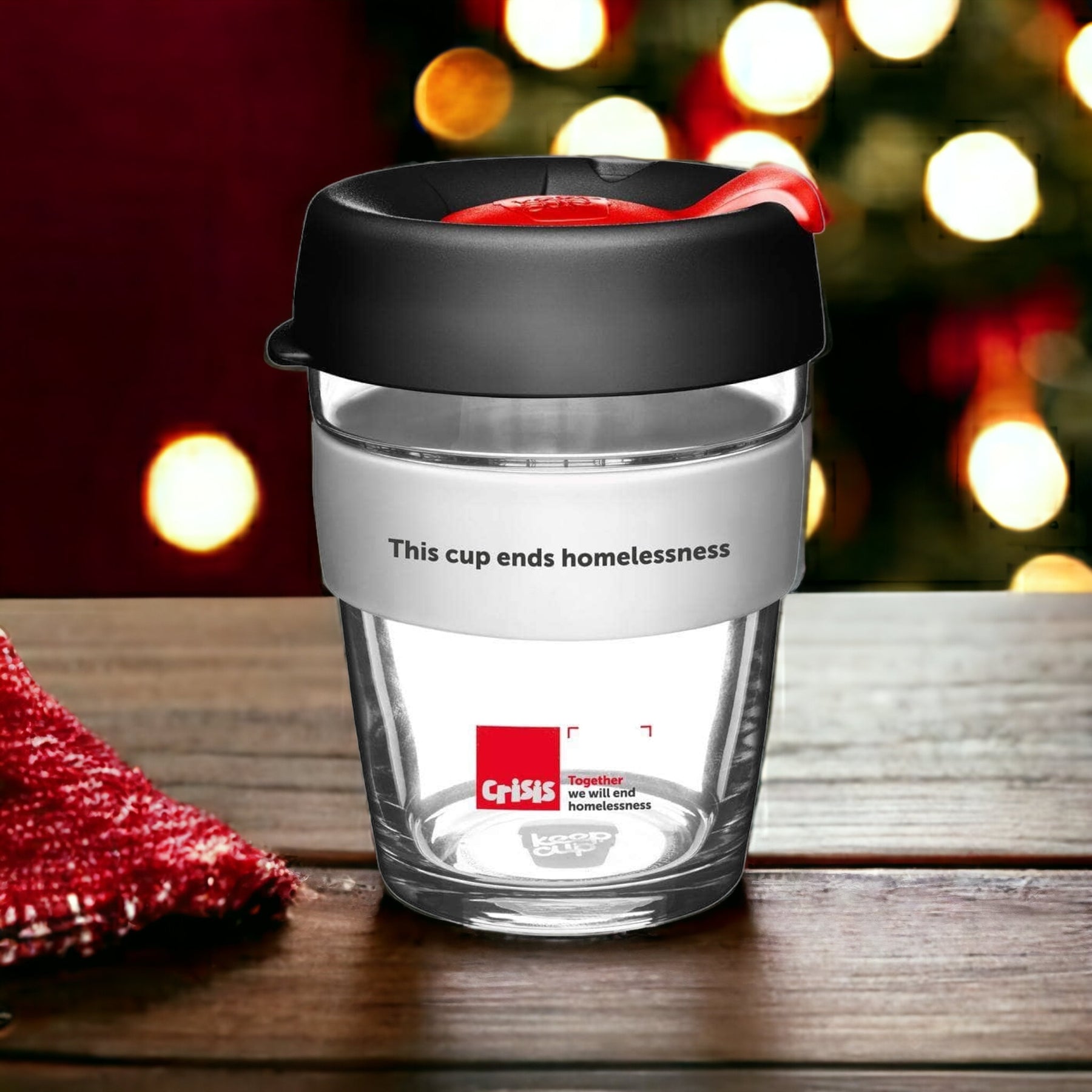 KeepCup Re-usable Glass Coffee Cup