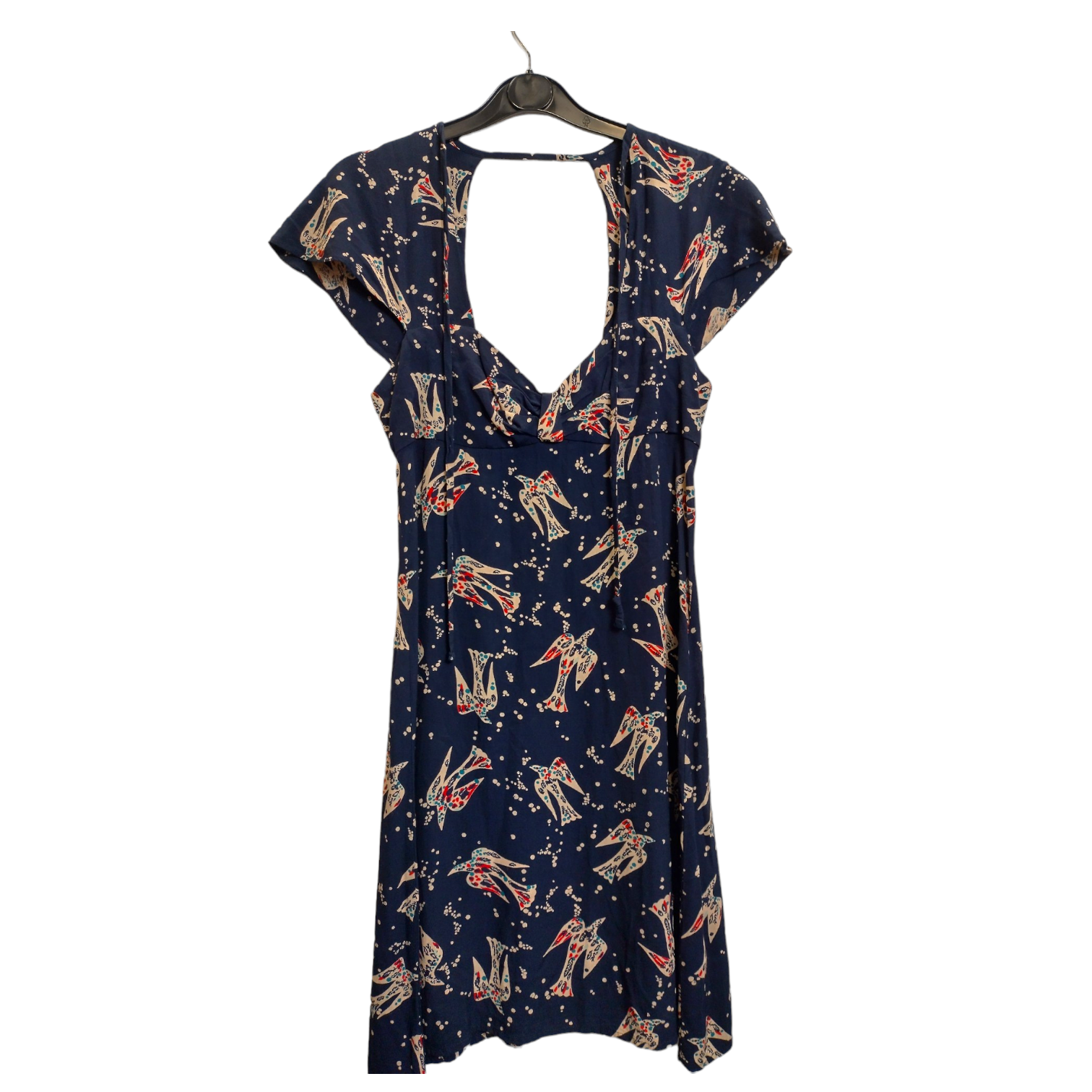 Kate Moss for Topshop Navy Swallow Dress