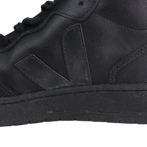 Veja Black V-15 High Top Vegan Leather Sneaker