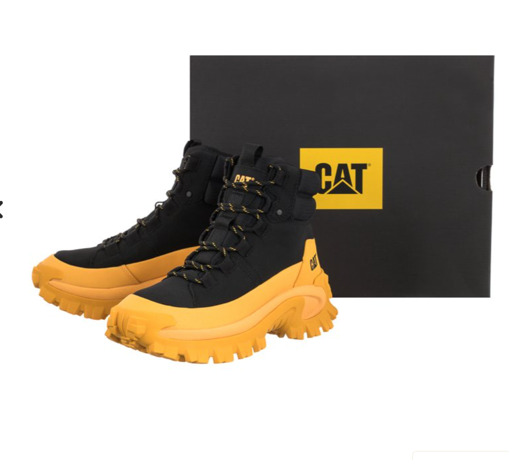 Caterpillar Trespass Galosh WP Black/Yellow Boots