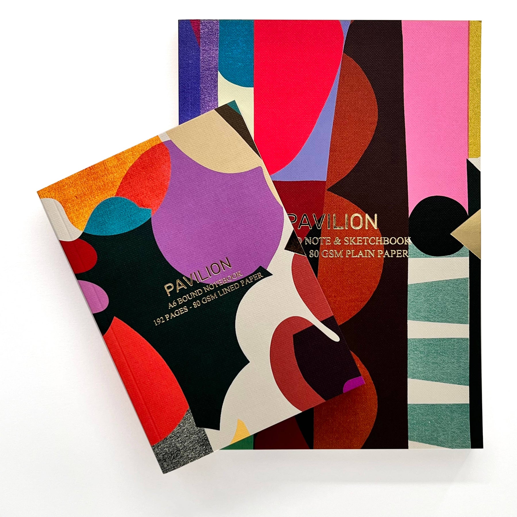 Assemblage A6 Buckram Embossed Foiled Notebook