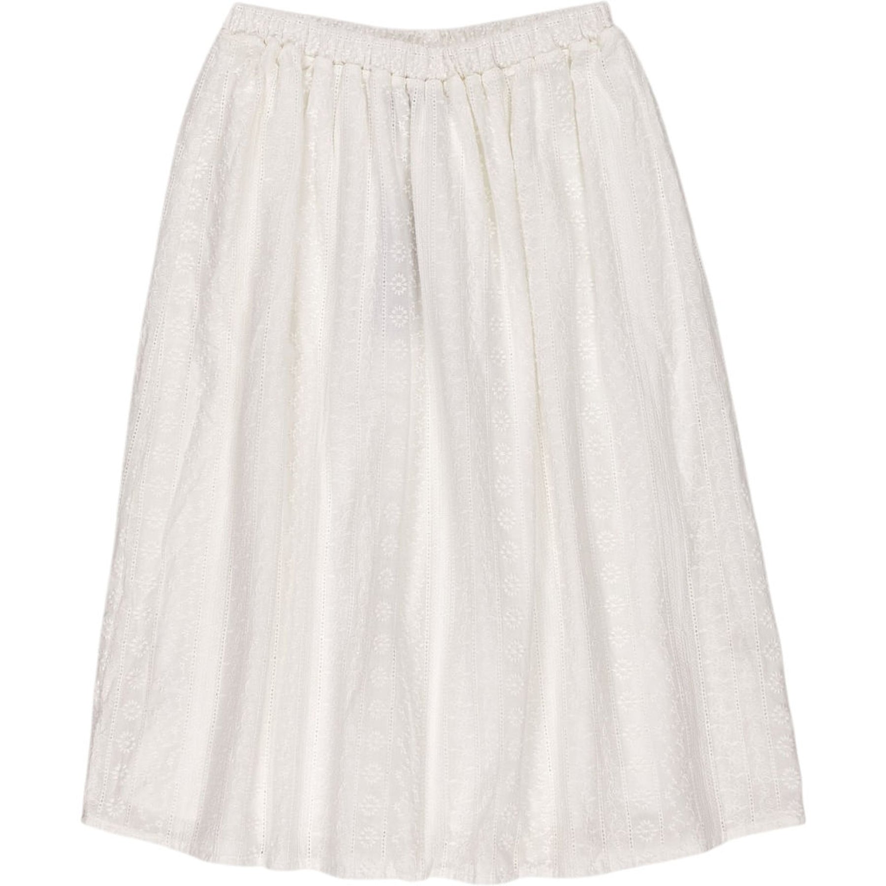Motel White Rusma Broderie Skirt