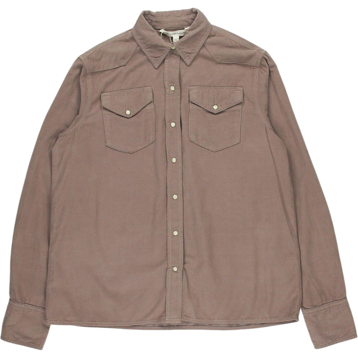 Beaufort & Blake Pale Taupe Corduroy Shirt