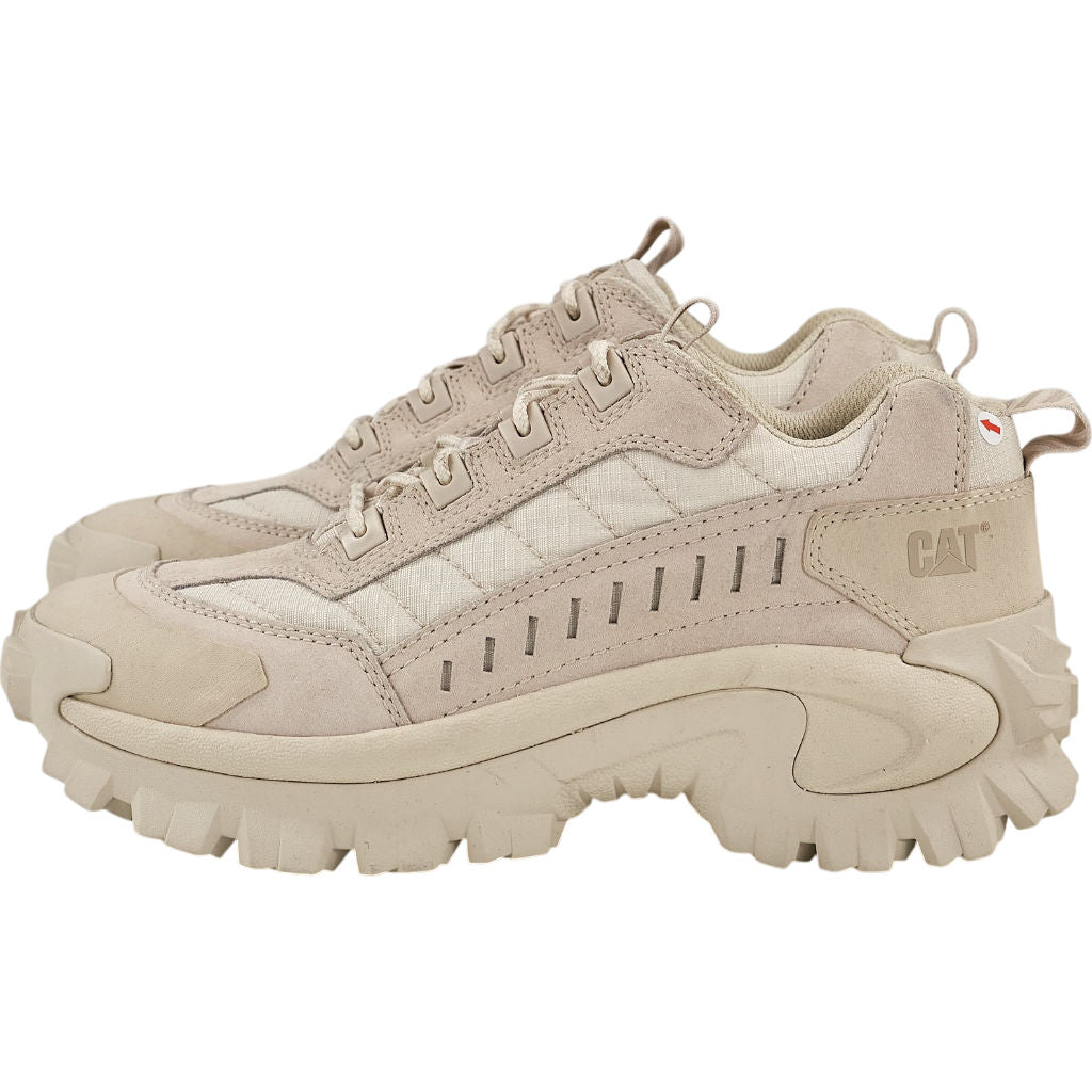 CAT Beige Revive Tech Trainers UK 8