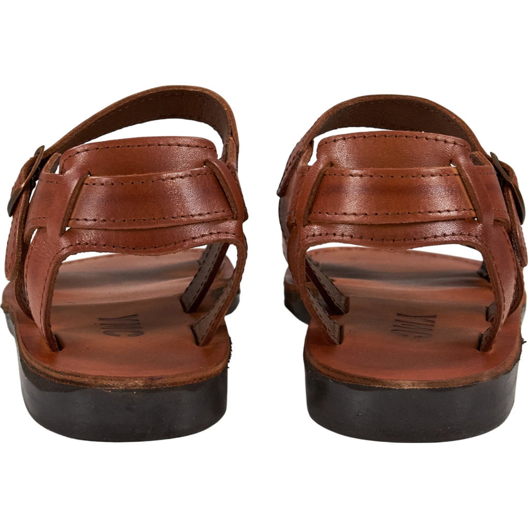 YMC Brown Leather Sandals