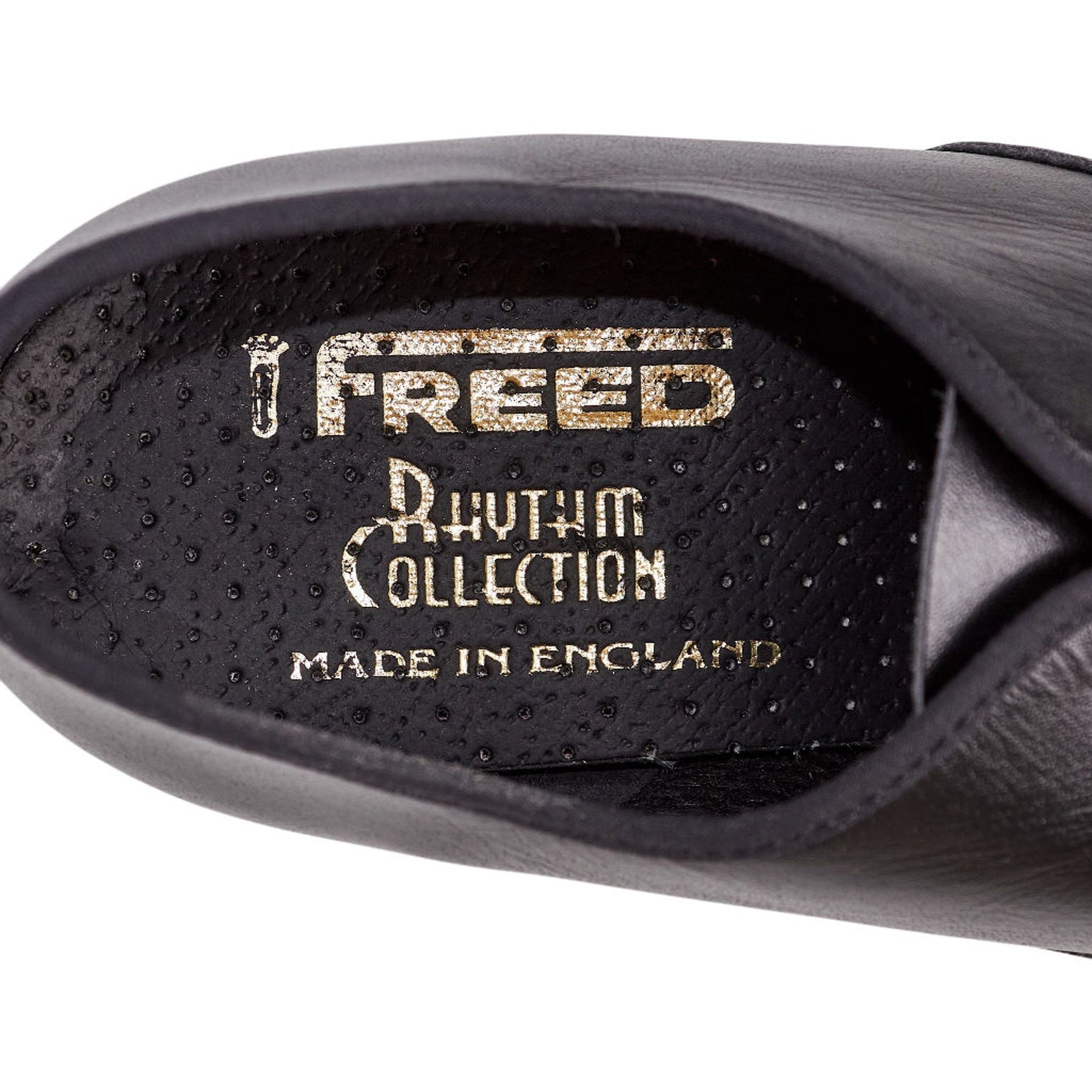 Freed Black Leather Oxford Shoes