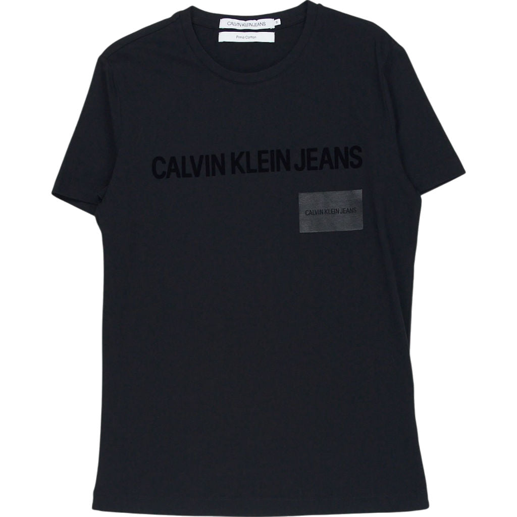 Calvin Klein Jeans Black Pima Cotton T-Shirt