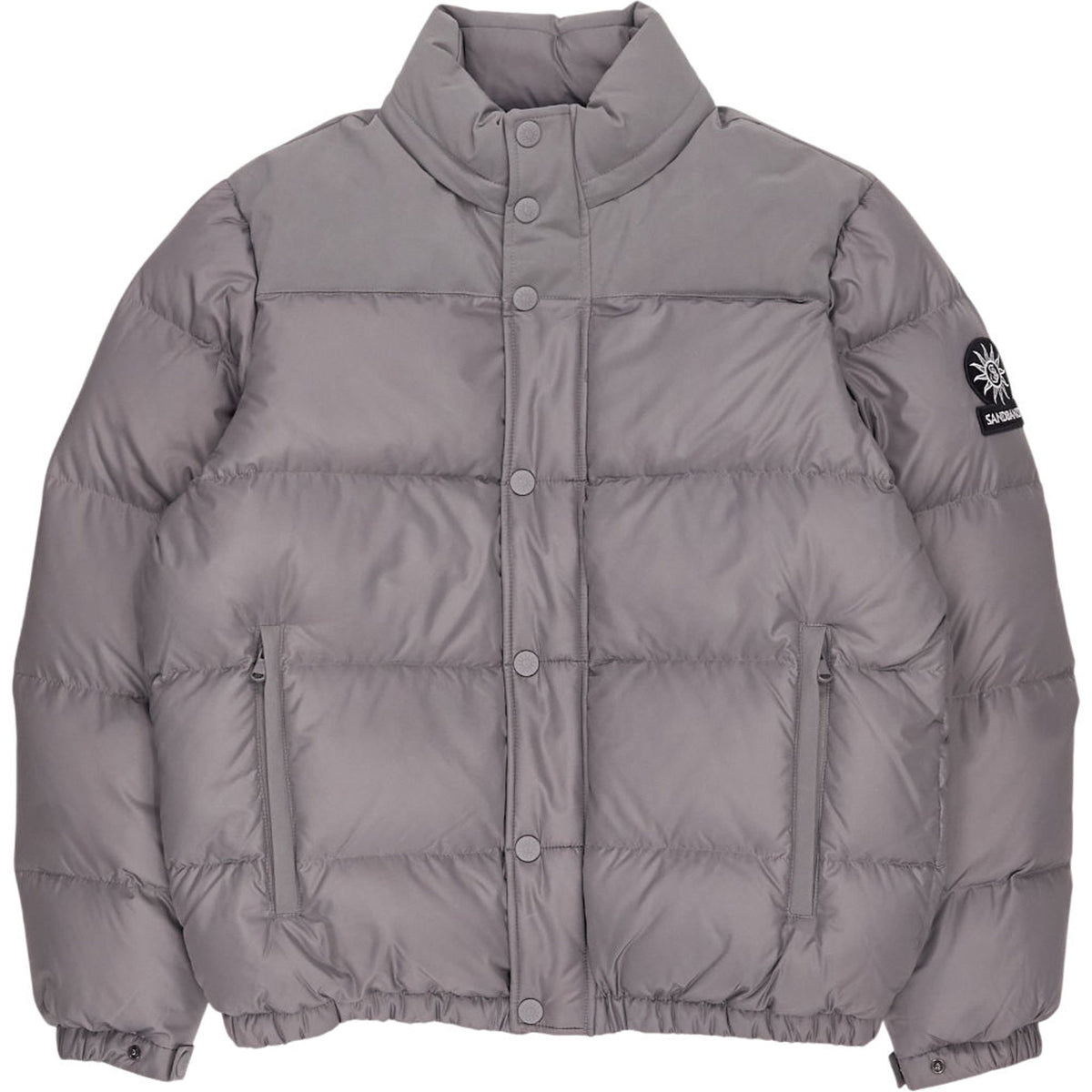 Sandbanks Grey Peninsula Puffer Jacket