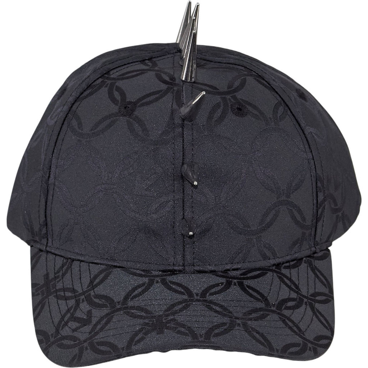 Charles Jeffrey Loverboy Black Studded Jacquard Cap