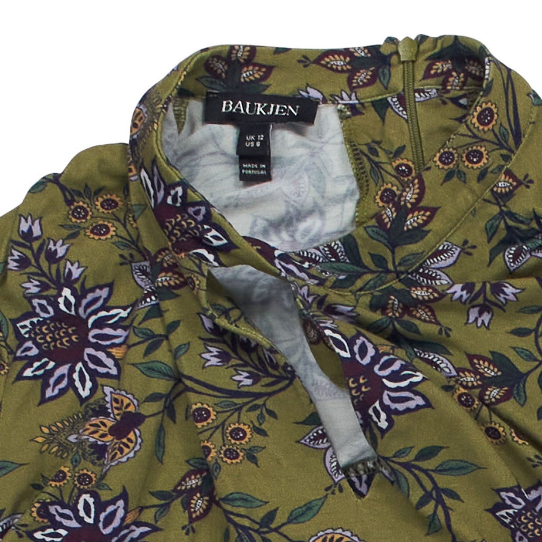 Baukjen Green Floral Blouse