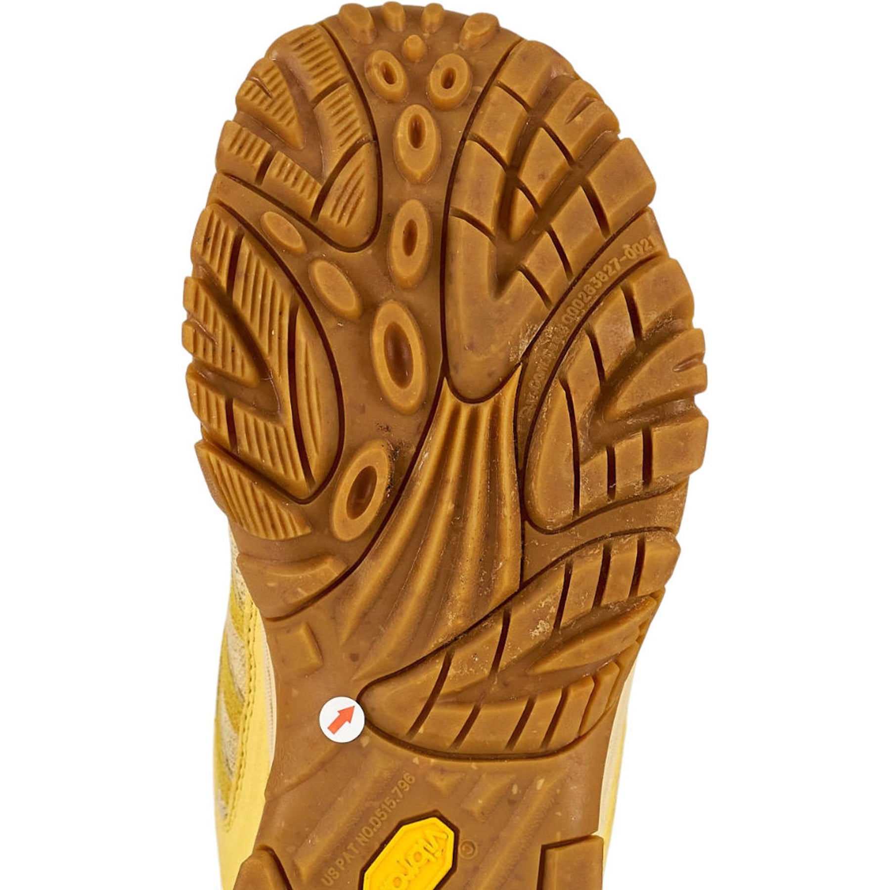 Merrell Yellow Moab 2 Luxe Trainers UK 8.5