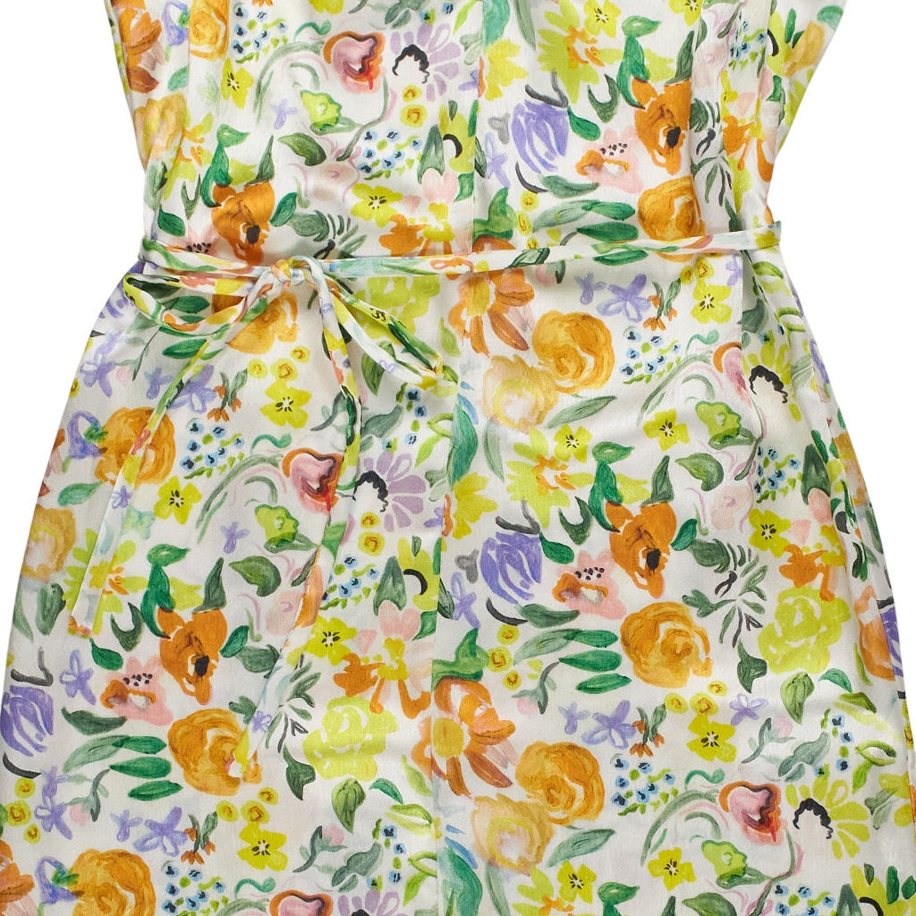 OMNES Floral Midi Dress