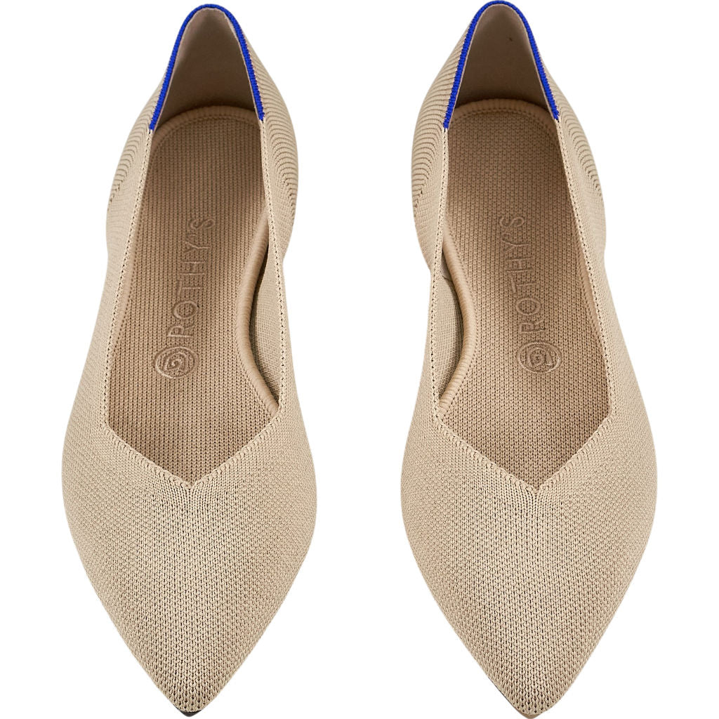 Rothy's Fawn Pointed Toe Flats