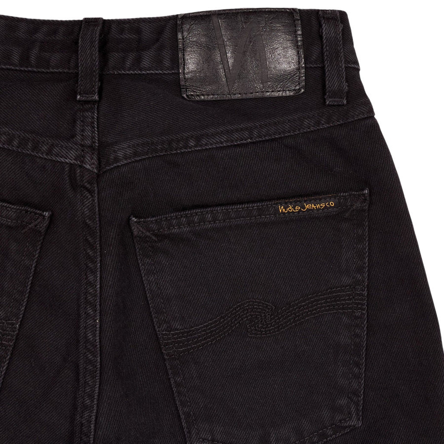Nudie Jeans Black Breezy Britt Jeans