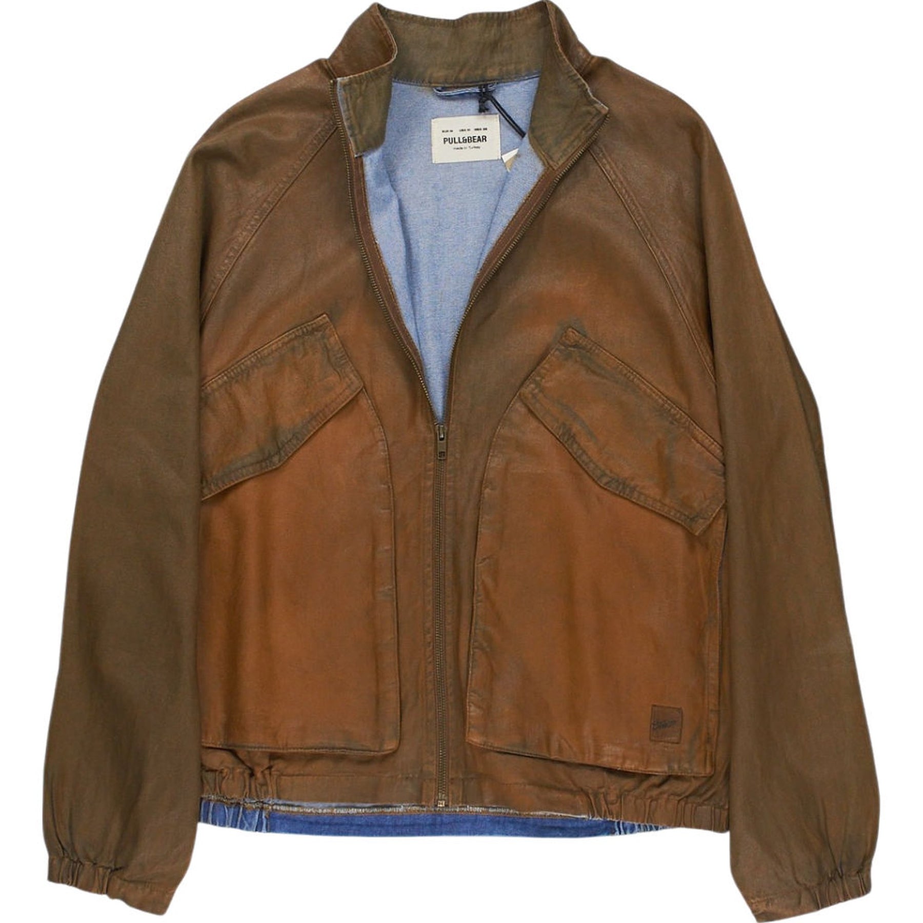 Pull&Bear Brown Zip Jacket