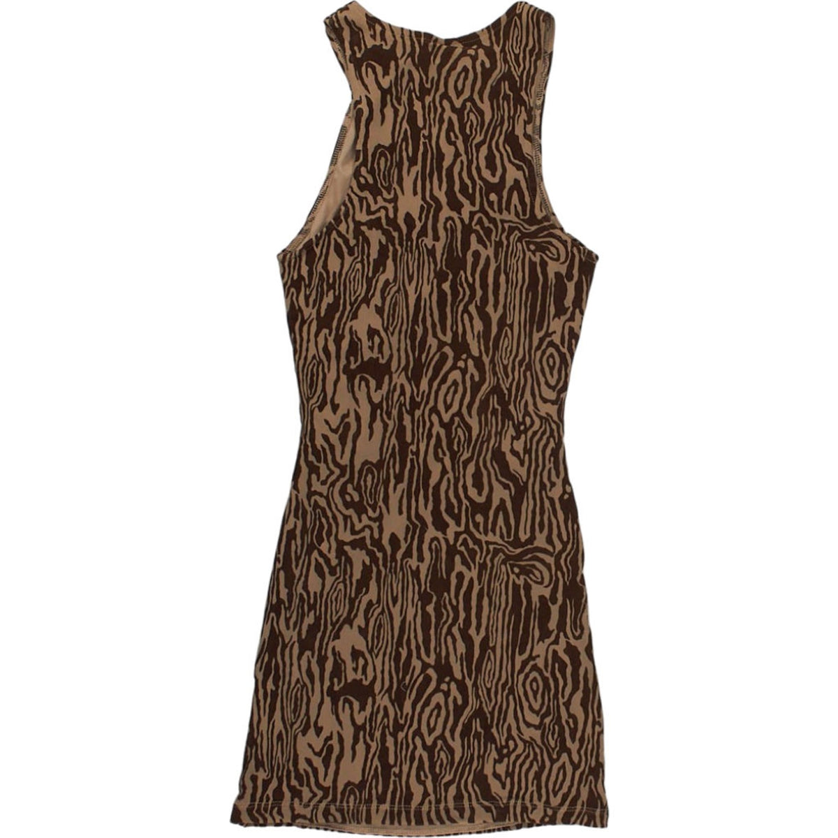 Motel Brown Animal Print Lucia Dress