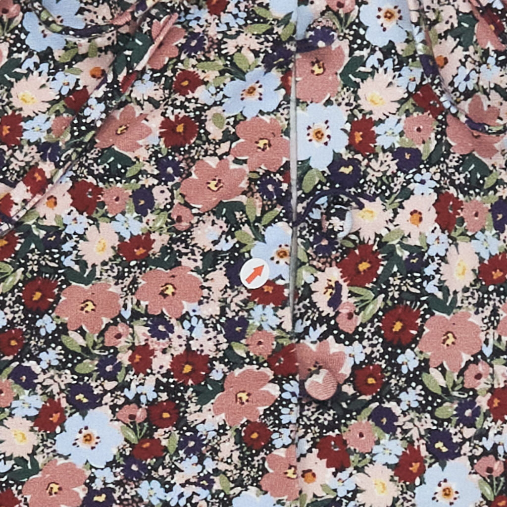 Baukjen Blue Wildflower Print Blouse